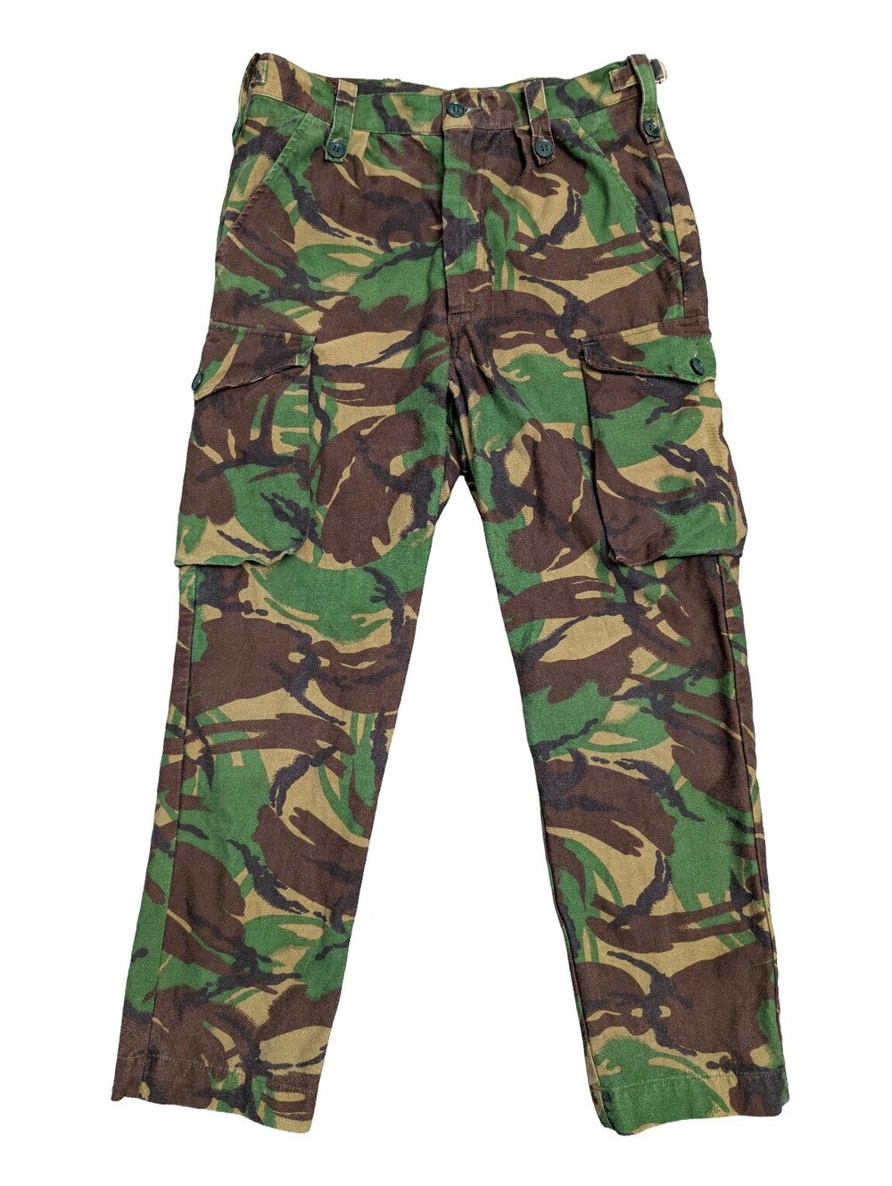 1980s British Army DPM Temperate Combat Trousers - 34x29